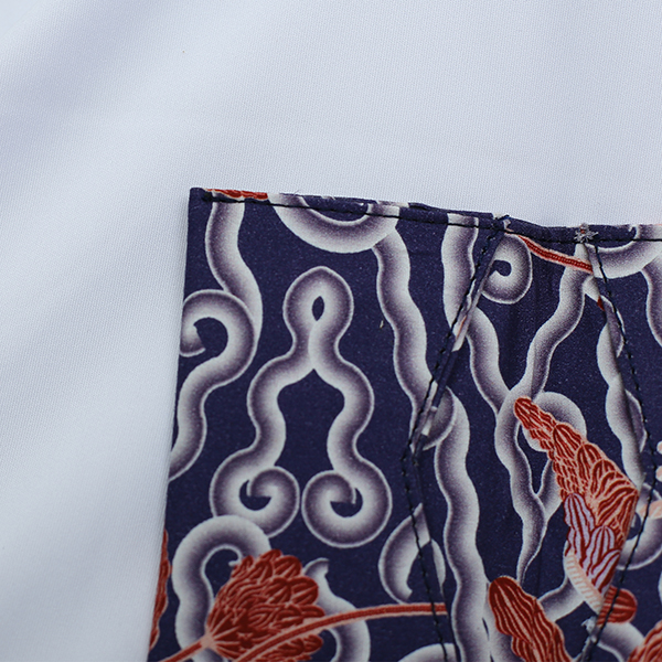 Biru Megamendung Sangga Wedari 3 Batik Fractal Merchandise