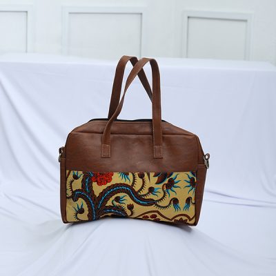 Brown Sulur Bidho Sidi Bag 4 Batik Fractal