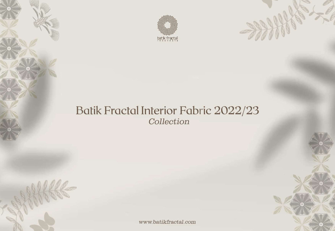 Batik Fractal Interior Fabric Collection 2022 2023 Catalog